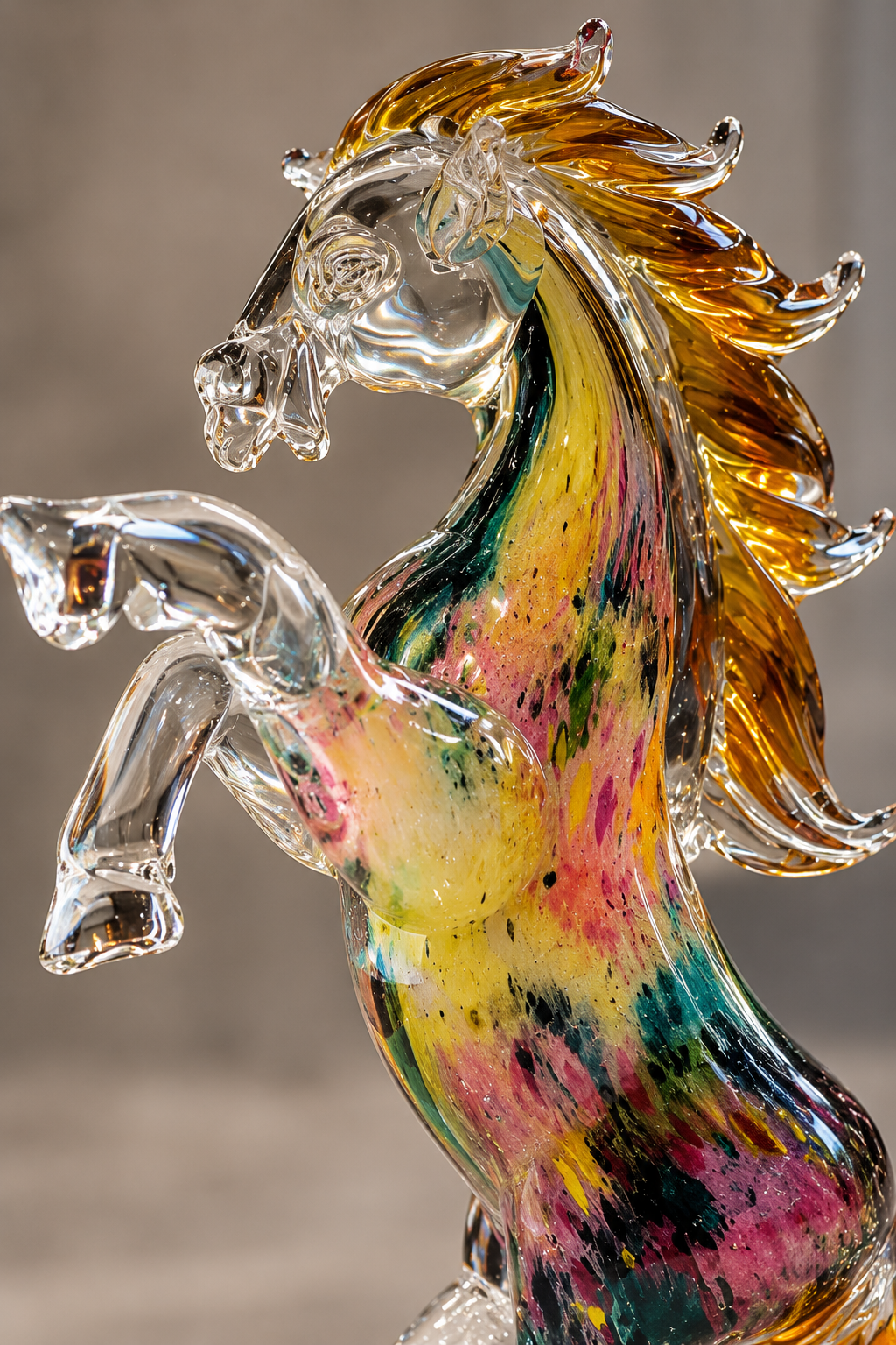 The Stained Glass Horse