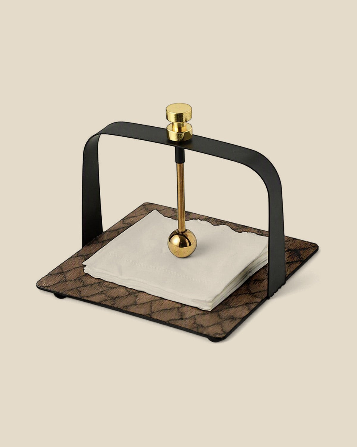 Wood Veneer Tissue Holder