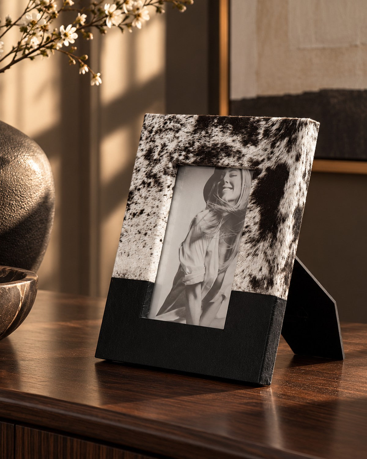 Fur-Textured Leather Photo Frame, photo 11