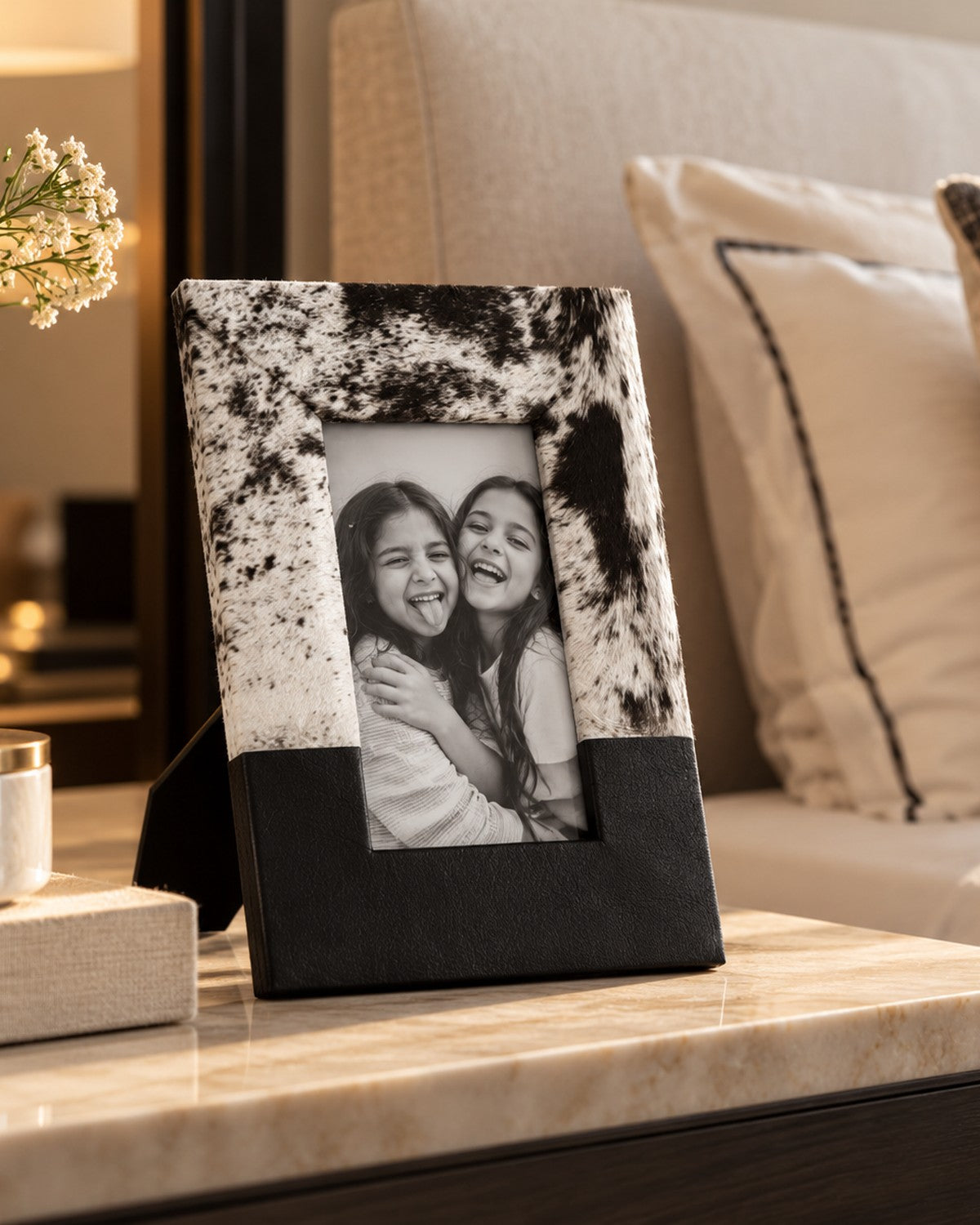 Fur-Textured Leather Photo Frame, photo 8