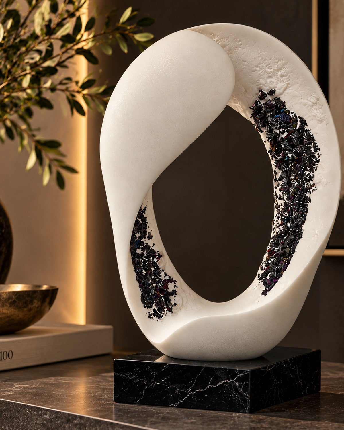 Crystal White Fantasy Ornament, photo 3