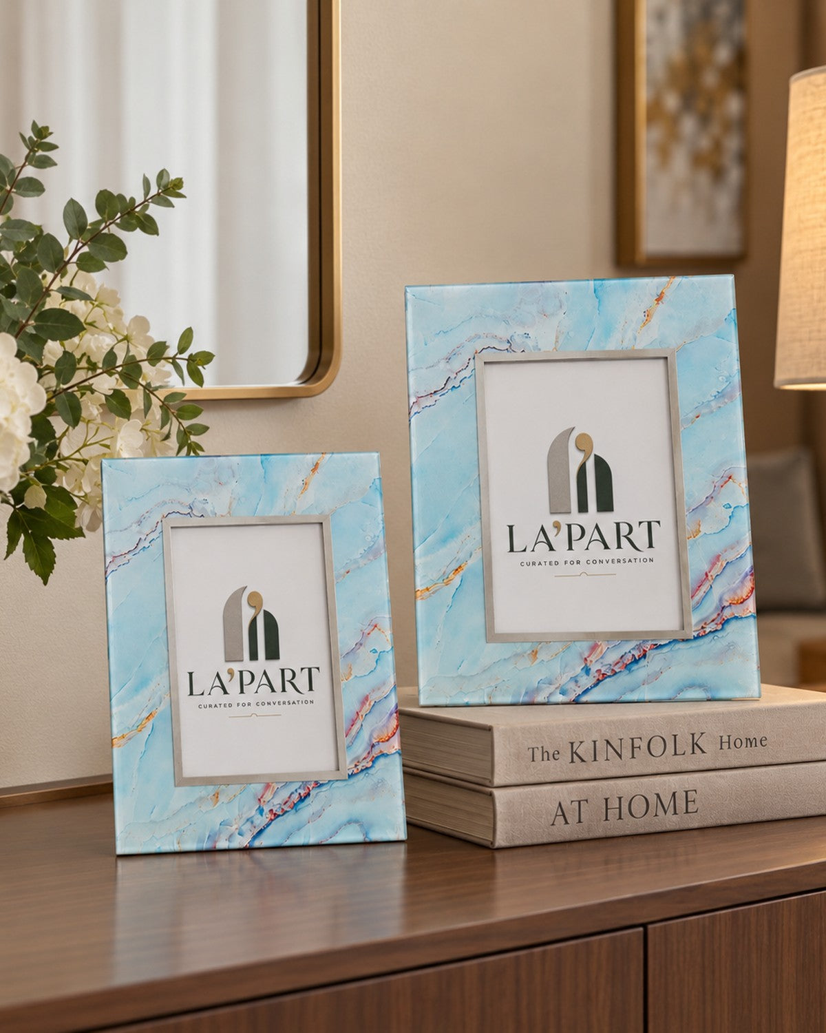Glass Photo Frame (Pair)