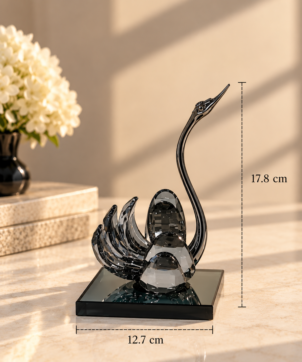 Crystal Swan Elegance