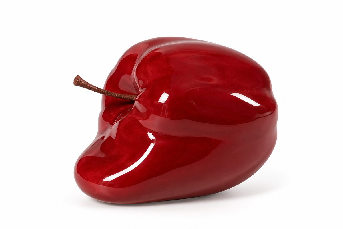 Fun Apple Ceramic Sculpture, photo 12