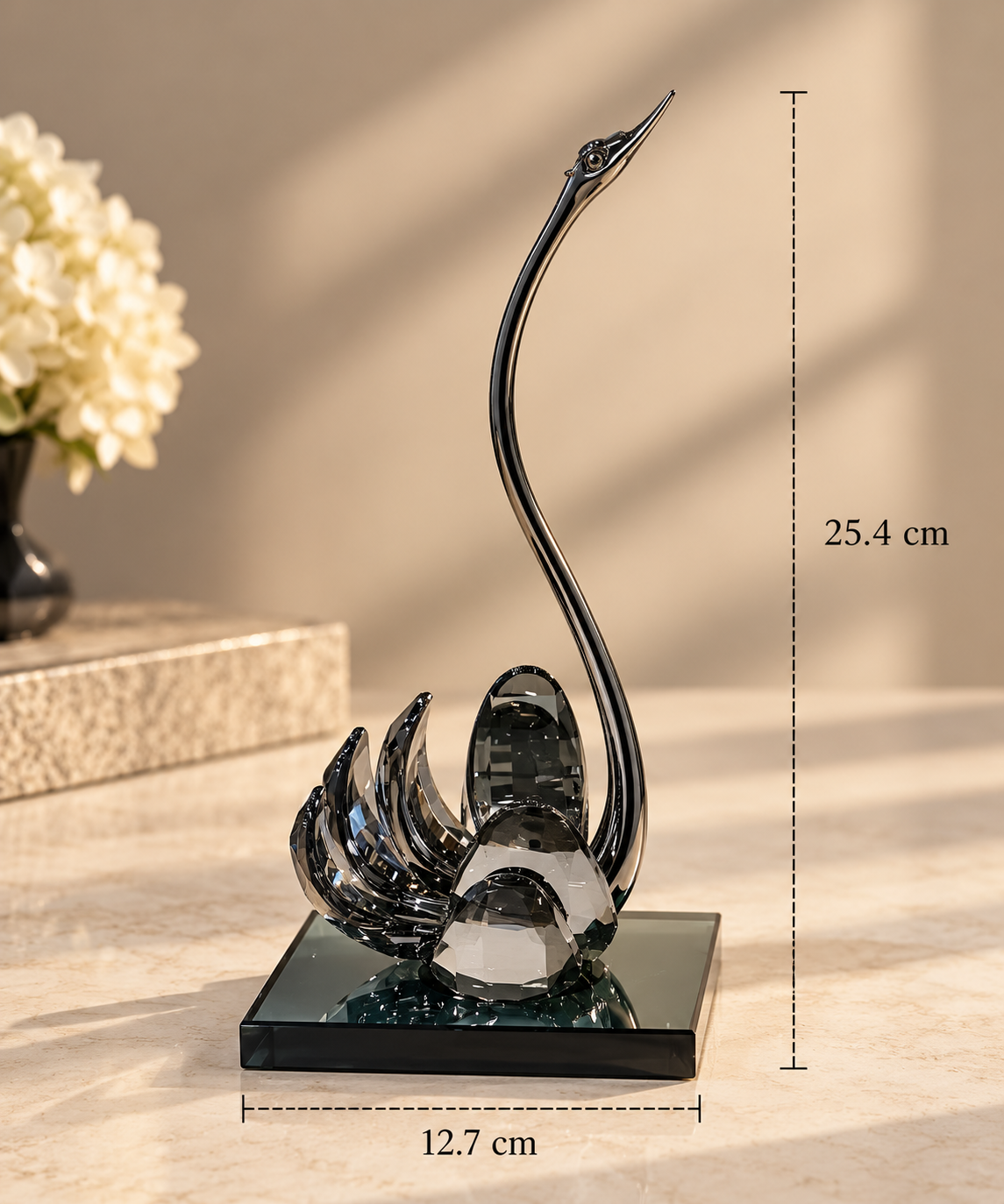 Crystal Swan Elegance