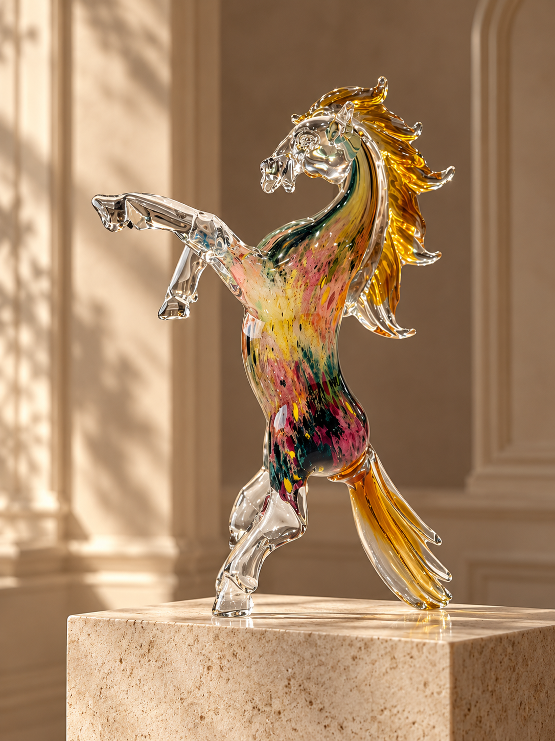 The Stained Glass Horse