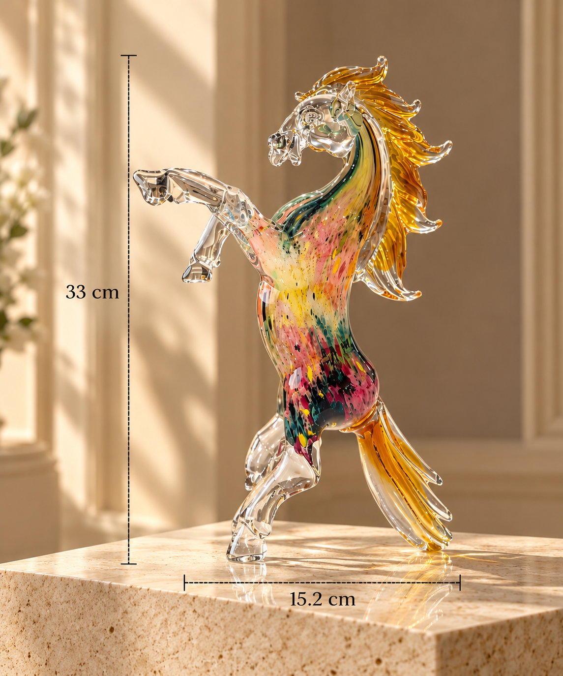 The Stained Glass Horse
