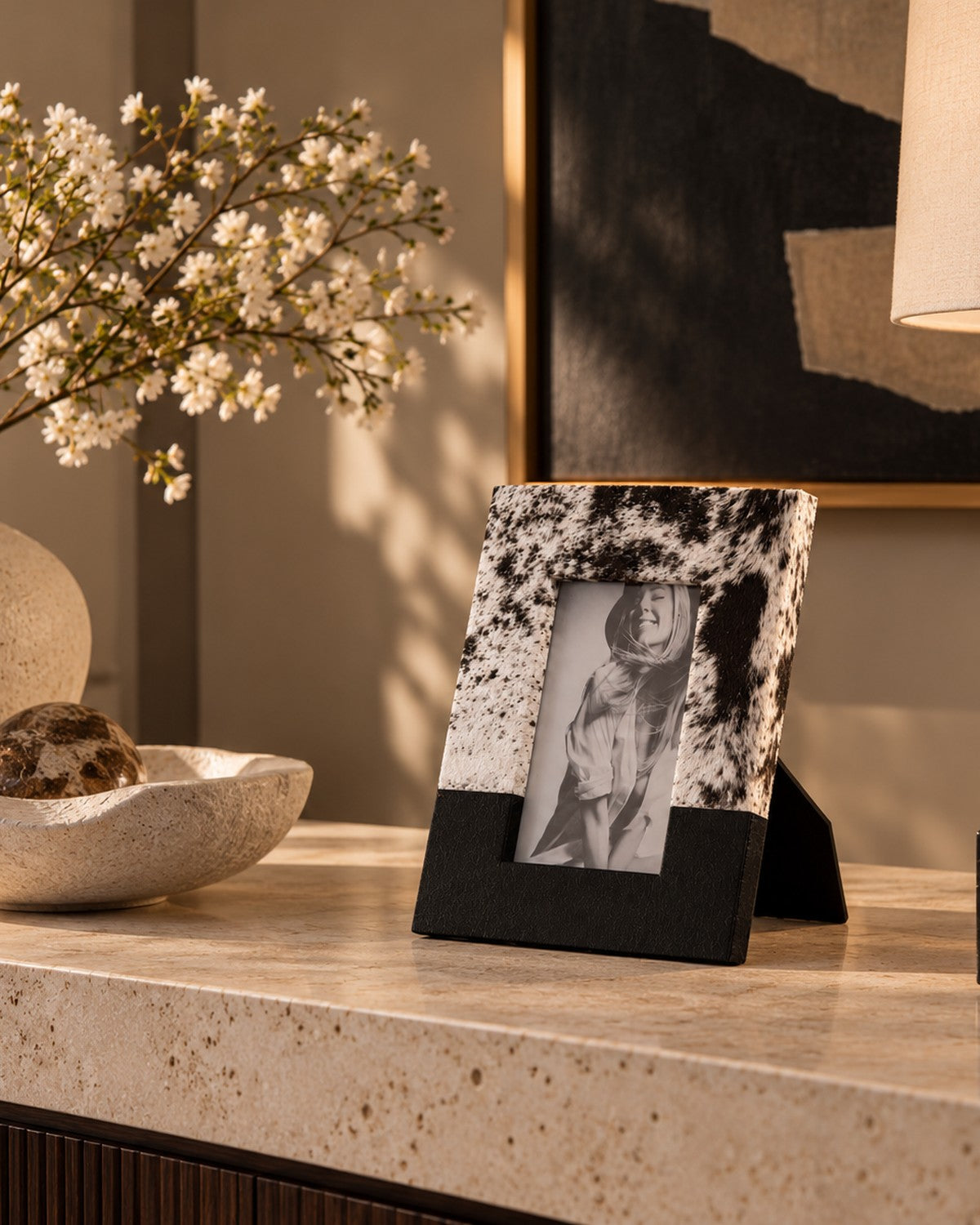 Fur-Textured Leather Photo Frame, photo 10