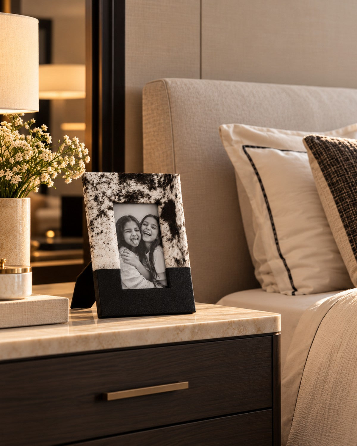 Fur-Textured Leather Photo Frame, photo 7