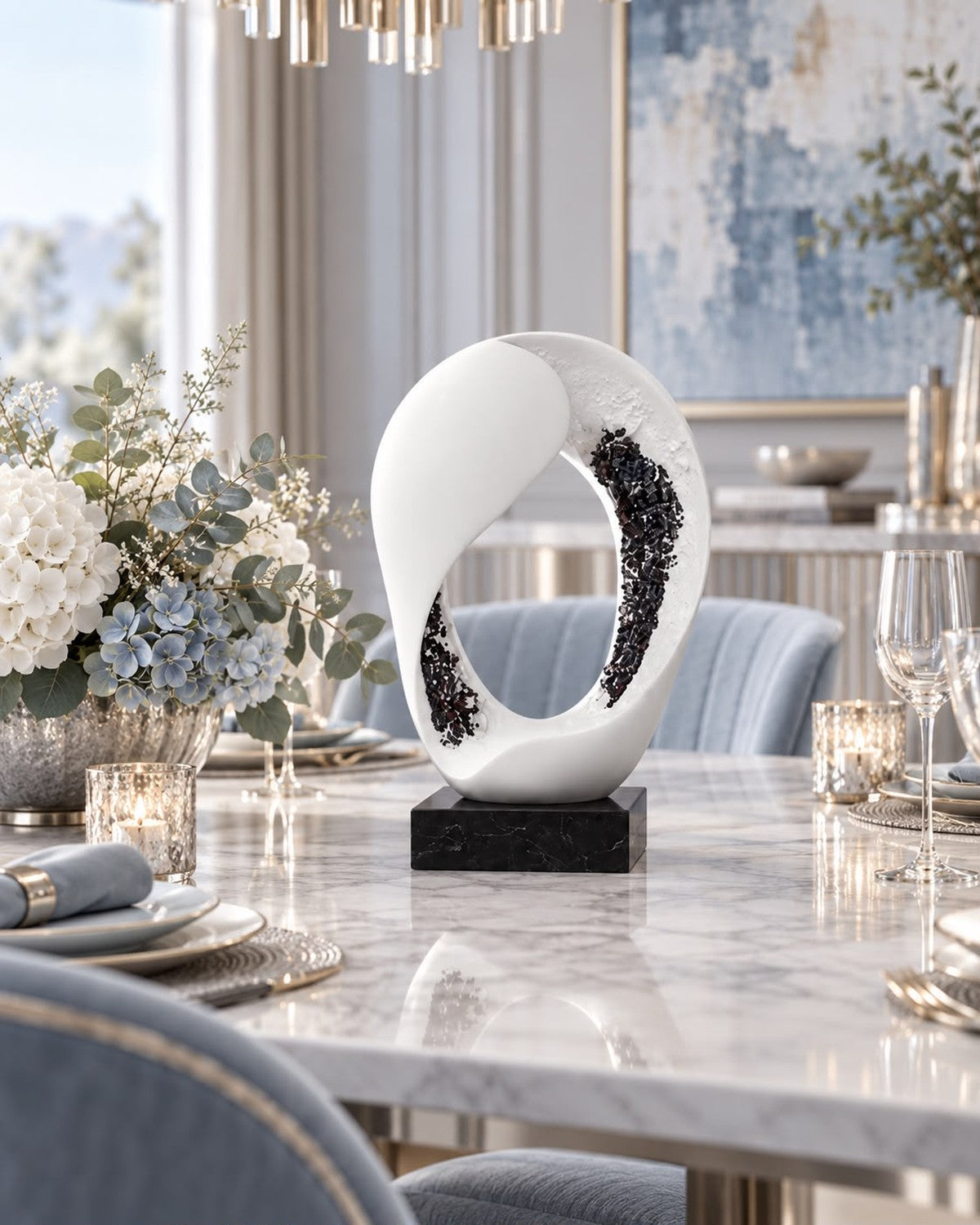 Crystal White Fantasy Ornament, photo 7