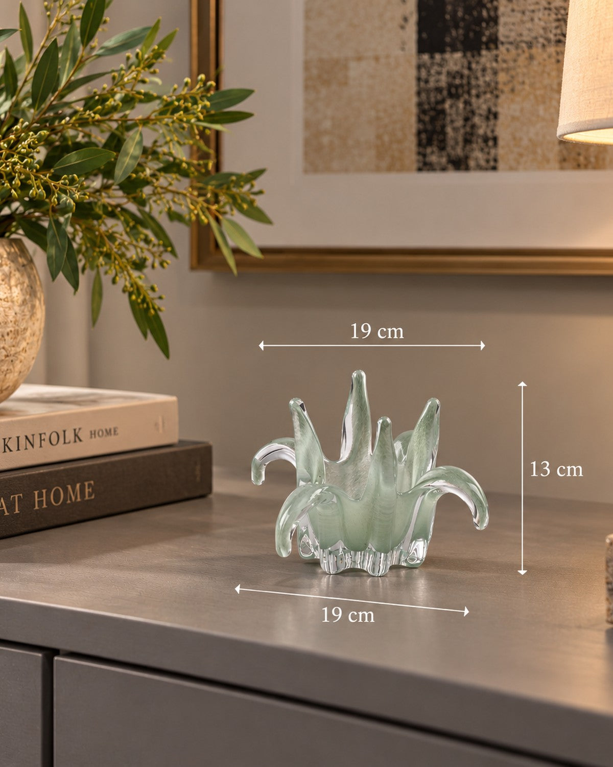 Petal Glass Candle Holder, photo 4
