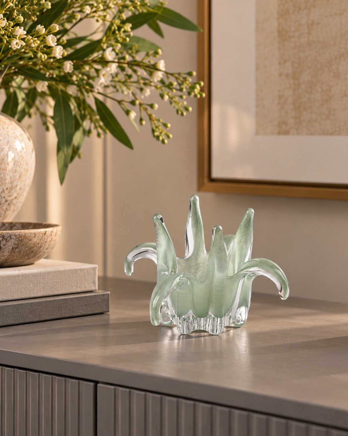 Petal Glass Candle Holder, photo 5
