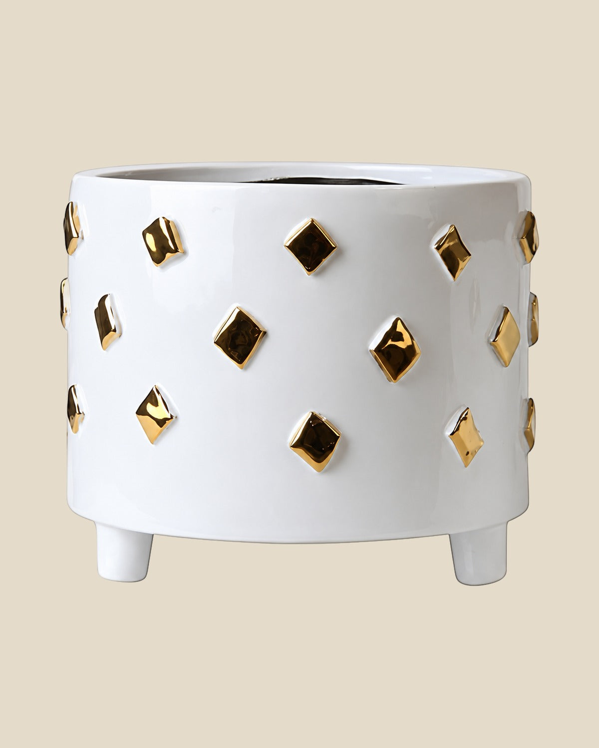 Square Gold Ceramic Bowl, photo 9