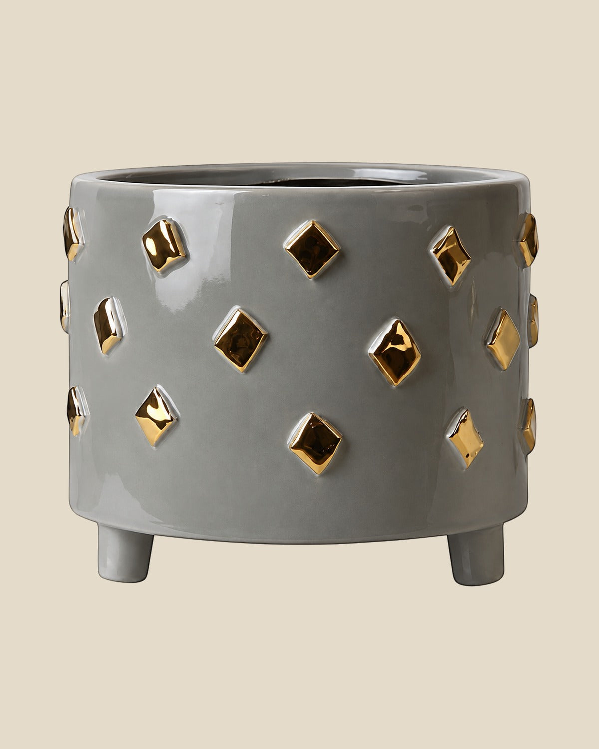 Square Gold Ceramic Bowl, photo 8